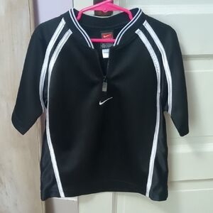 Nike Kids Black and White Soccer Jersey
